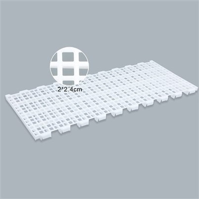 Plancher à lattes de poulet en plastique